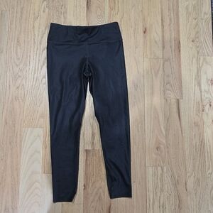 Gap Black Shiny Size M Legging